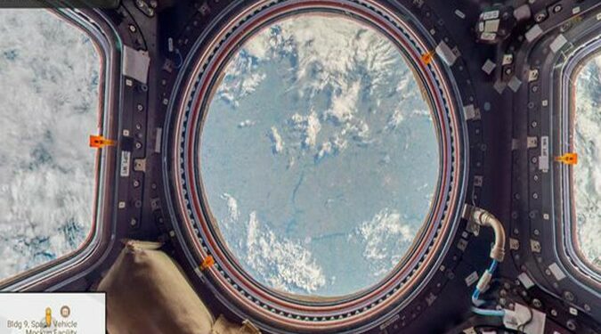 Intip Stasiun Luar Angkasa Internasional via Google Maps