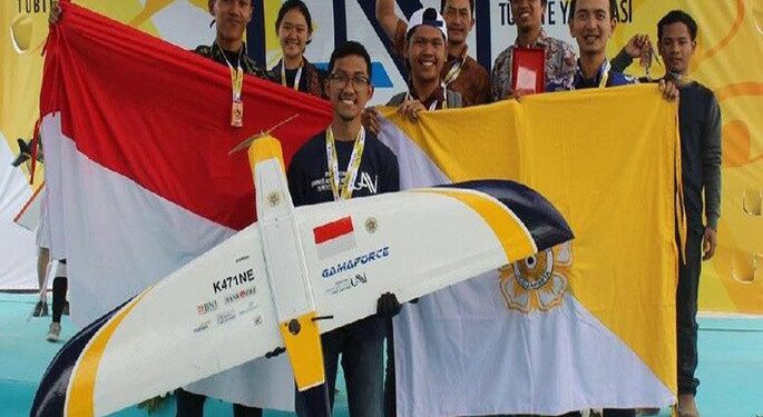 Berkat Drone Mahasiswa UGM Juara di Turki