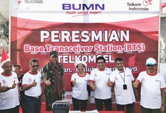 Telkomsel Layani Masyarakat Pulau Liran