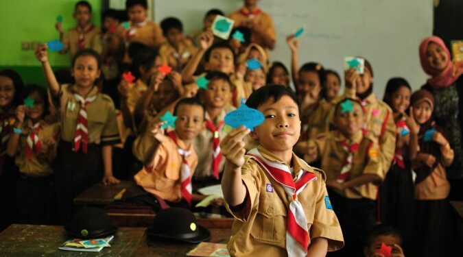 Relawan Kelas Inspirasi Jakarta Berbagi tentang Profesi