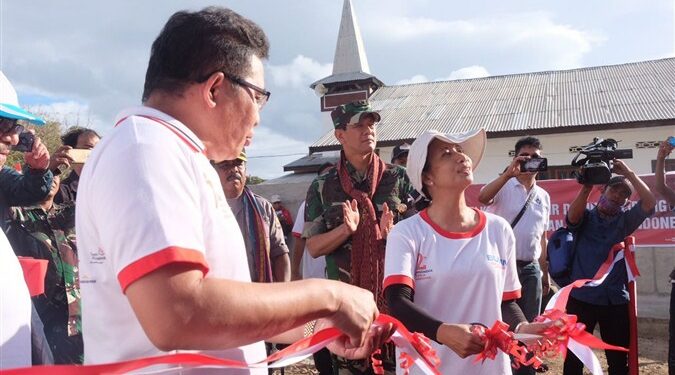 Menteri BUMN Resmikan BTS di Pulau Terpencil Masyarakat di Pulau Liran Kini Dapat Menikmati Layanan Telekomunikasi