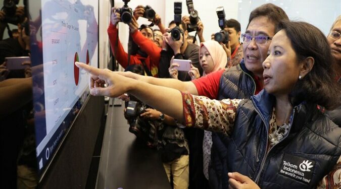 Menteri BUMN RI Kunjungi Crisis Center TekomGroup