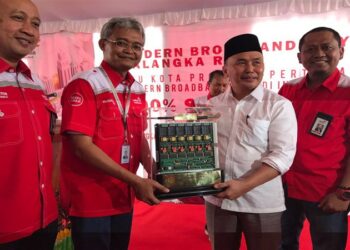 Modernisasi Jaringan ICT Kota Palangka Raya Menjadi 100% Fiber Optik Telkom Dukung Peningkatan Konektivitas Antar Kabupaten/Kota di Kalimantan Tengah