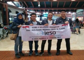 Pelajar Indonesia Borong 7 Medali Olimpiade Sains di Prancis