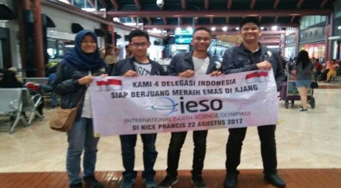 Pelajar Indonesia Borong 7 Medali Olimpiade Sains di Prancis
