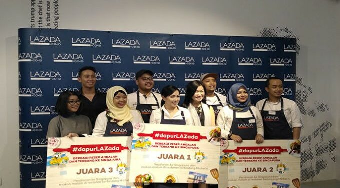 Ini Dia Koki Rumahan Terbaik Versi #Dapur Lazada2017