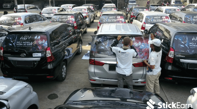 Startup Ini Tawarkan Jasa Promosi Brand Melalui Kendaraan