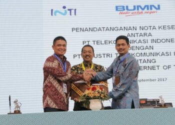 Telkom dan PT INTI Bersinergi Garap Layanan  Internet of Things Devices