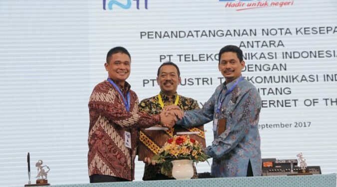 Telkom dan PT INTI Bersinergi Garap Layanan  Internet of Things Devices