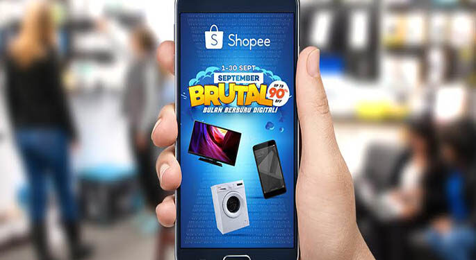 Kampanye September Brutal, Shopee Diskon Hingga 90%