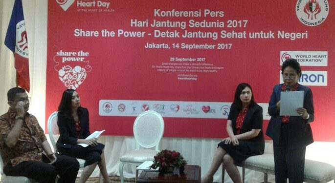 Peringati Hari Jantung Sedunia di 3 Kota