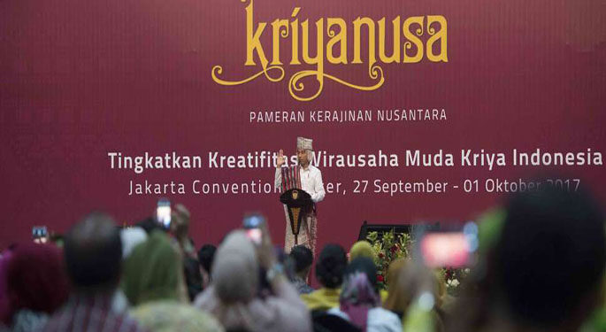 Presiden Minta UKM Kriya Bentuk Kelompok