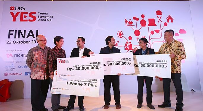 Pemuda Papua Juarai DBS Young Economist Stand-Up