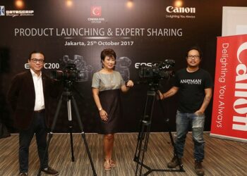 Canon Hadirkan Dua Kamera Sinema Profesional 4K Terbaru