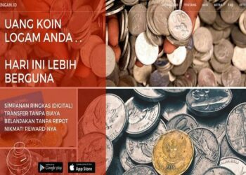 CelenganID Ubah Uang Koin Jadi Saldo Uang Elektronik