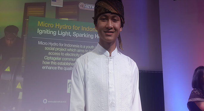 Gamma Abdurrahman, Remaja Yang Bangun Proyek Micro Hydro for Indonesia