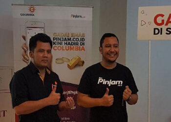 Pinjam.co.id Gandeng Columbia Untuk Layanan Gadai Emas Online