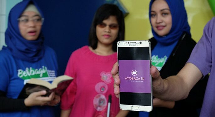 Literasi Kaum Disabilitas Bertambah Berkat Buku Audio