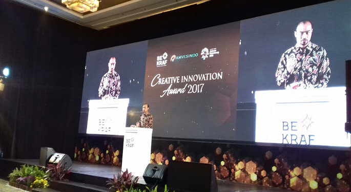 Bekraf dan Amvesindo Gelar Kompetisi Creative Innovation Award 2017