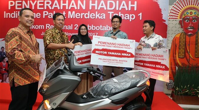 [Telkom Berita Foto] Undian IndiHome Paket Merdeka Tahap I 2017