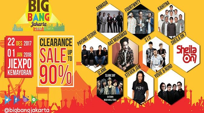 BigBang Jakarta, Gelar Konser Musik Akbar Akhir Tahun