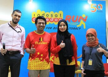 Indosat Ooredoo Gelar Acara Lari Virtual 50K