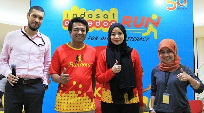 Indosat Ooredoo Gelar Acara Lari Virtual 50K