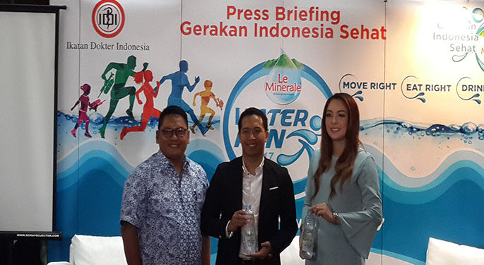 Le Minerale Water Run 2017, Kampanyekan  Gerakan Indonesia Sehat