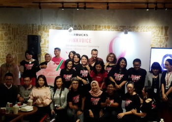 Starbucks Dukung Kampanye #PinkVoice Dengan Donasi