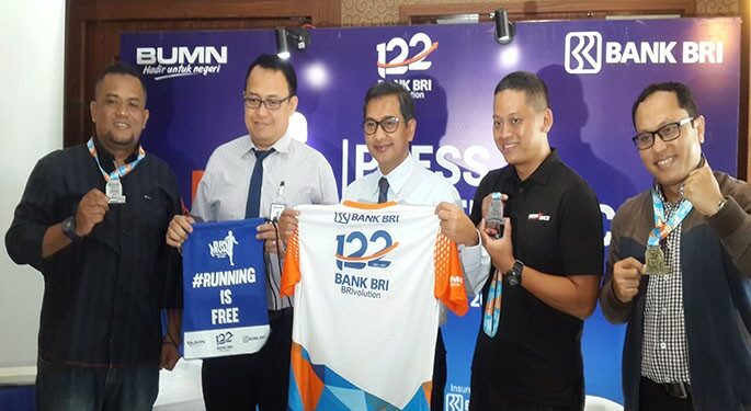Rayakan Usia ke-122, Bank BRI Gelar BRIRUN 2017 Bogor Series