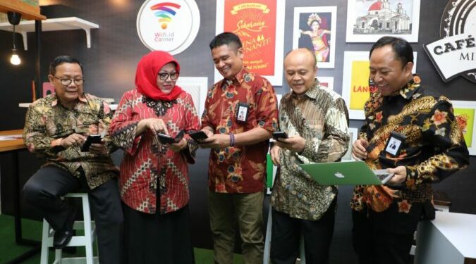 Telkom Perkenalkan WiFi Corner 2.0 & WiFi Station