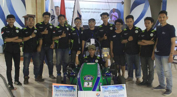 Abimanyu, Mobil Listrik Yang Efisien