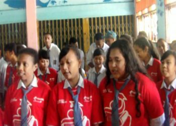 Telkomsel Hadirkan Aplikasi SIMAS di SMAN 4 Jayapura