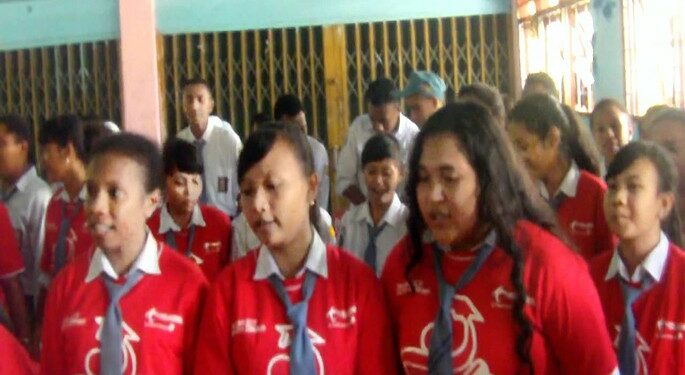 Telkomsel Hadirkan Aplikasi SIMAS di SMAN 4 Jayapura