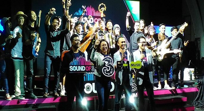 Peduli Musisi Muda Indonesia, Tri Luncurkan Digital Album
