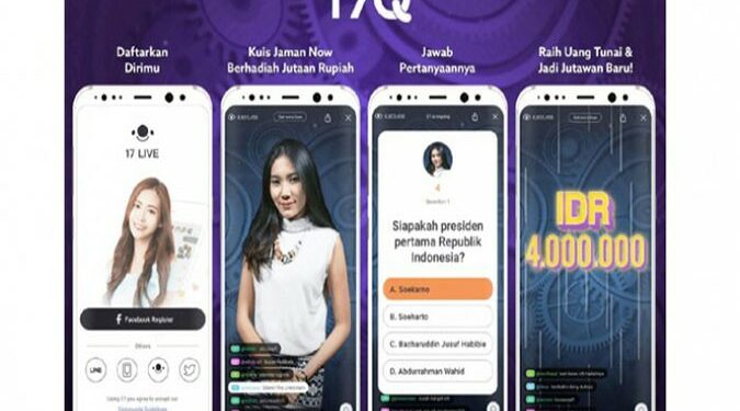 17Q, Kuis Trivia Live Pertama di Indonesia