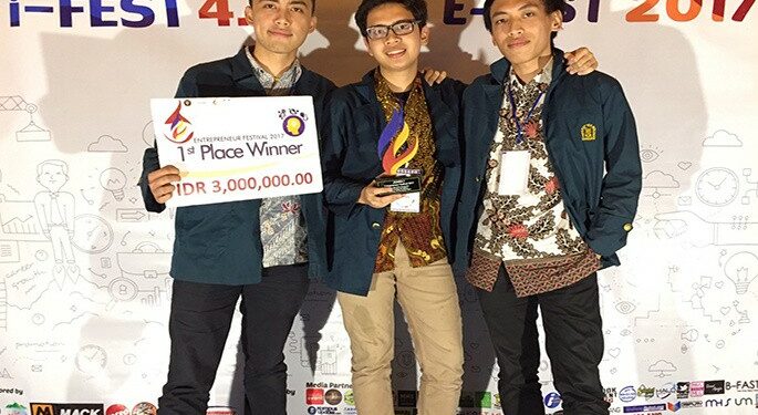 Tim Jatangsol ITB Juara Entrepreneur Festival 2017