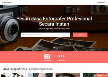 Marketplace Ini Fokus Tawarkan Jasa Fotografi