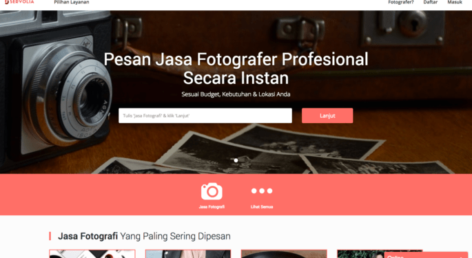Marketplace Ini Fokus Tawarkan Jasa Fotografi