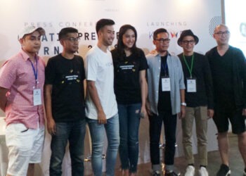 Vidi Aldiano Gandeng Putri Tanjung Luncurkan Krowd