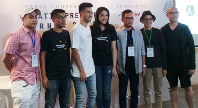 Vidi Aldiano Gandeng Putri Tanjung Luncurkan Krowd