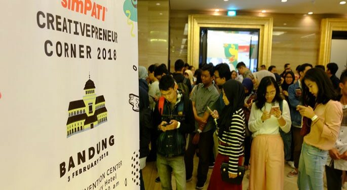 simPATI Creativepreneur Corner, Bangkitkan Semangat Inovasi