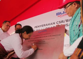 Menteri BUMN Resmikan Gereja St. Martinus Hinga di Adonara, Nusa Tenggara Timur