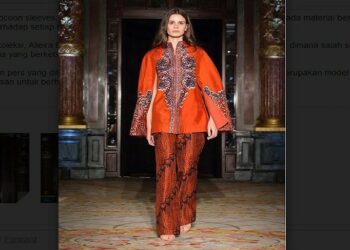 Alleira Bawa Batik Indonesia Ke Kawasan Elit Fashion Dunia