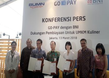 Go-Pay Gandeng BNI Salurkan Kredit ke Mitra Go-Food