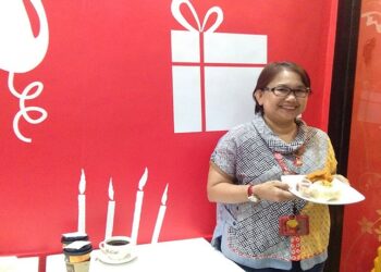 Di Restoran Cepat Saji ini Nasi Uduk Naik Kelas