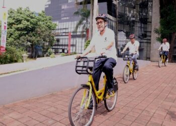 Sepeda Kuning di UI Gunakan IoT