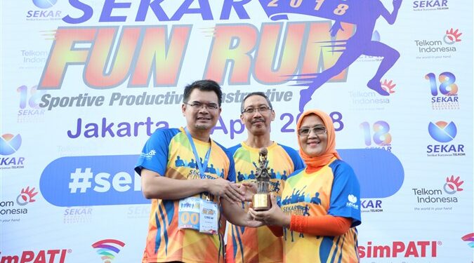 SEKAR Telkom Fun Run 2018