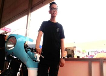 Gibran Rakabuming : Hobi Modifikasi Motor CB125