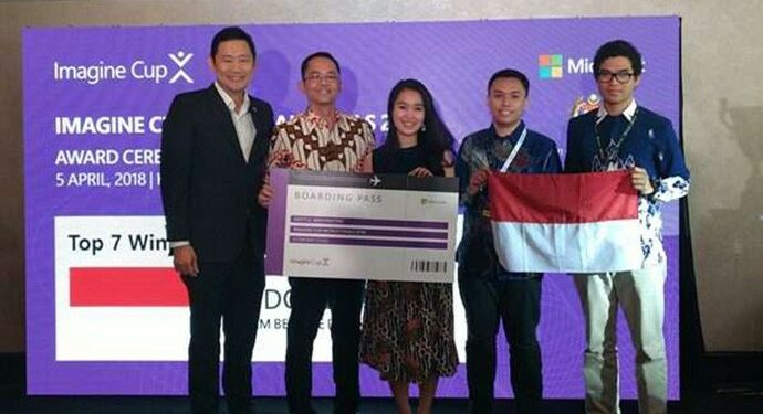 Tim  Indonesia Jadi Finalis Microsoft Imagine Cup Tingkat Dunia